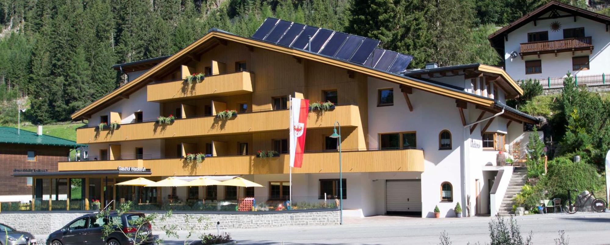 Gasthof Waldesruh Oetz Exterior foto